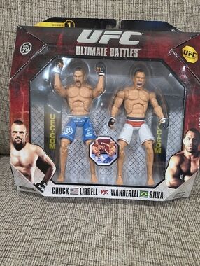 UFC Ultimate Battles Two-Figure Set - Blue & White Shorts